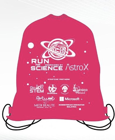 Run for Science String Bag